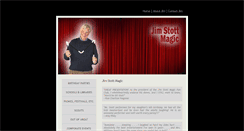 Desktop Screenshot of jimstottmagic.com